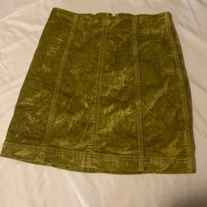Free people mini skirt